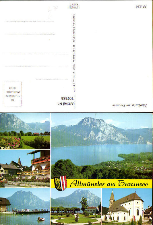 707686 Mehrbild AK Altmünster am Traunsee Ansichten