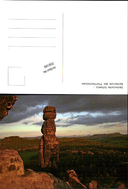 708188 Sächsische Schweiz Pfaffenstein Barbarine Königstein