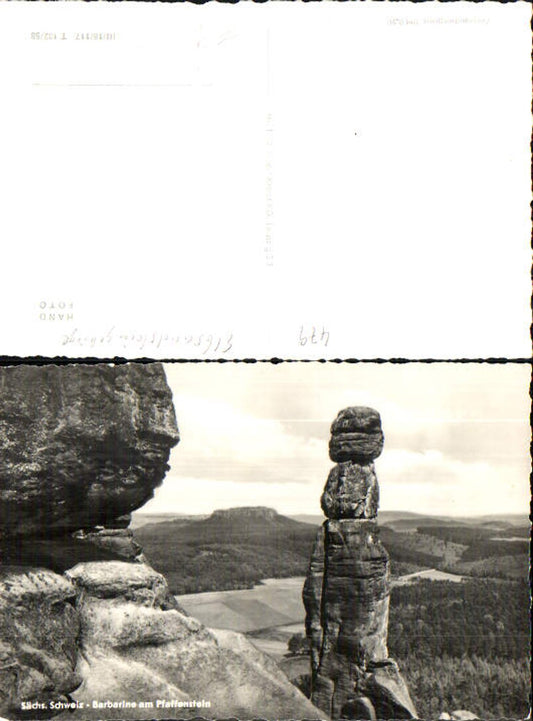 708196 Sächsische Schweiz Pfaffenstein Barbarine Königstein
