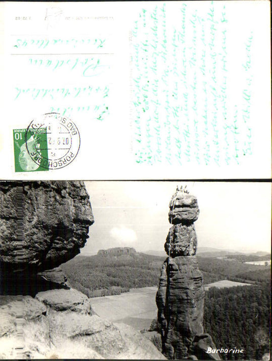 708197 Sächsische Schweiz Pfaffenstein Barbarine Königstein