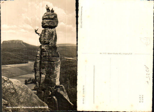 708210 Sächsische Schweiz Pfaffenstein Barbarine Königstein