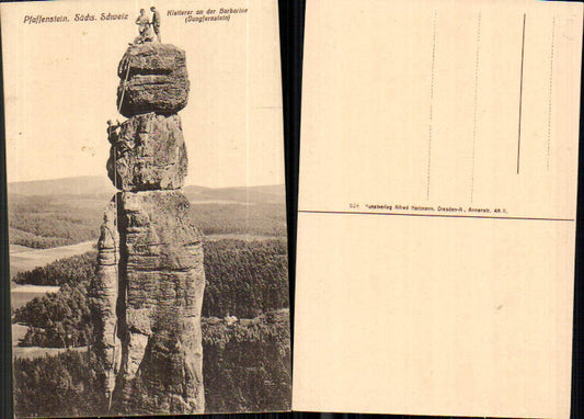 708214 Sächsische Schweiz Pfaffenstein Barbarine Königstein