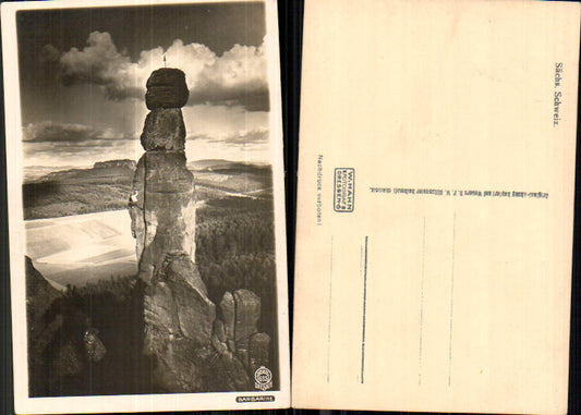 708217 Walter Hahn 615 Sächsische Schweiz Pfaffenstein Barbarine Königstein