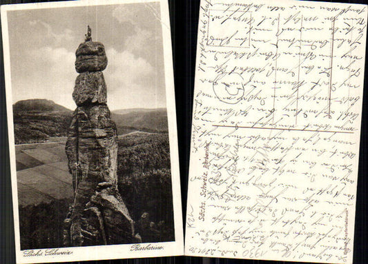 708221 Sächsische Schweiz Pfaffenstein Barbarine Königstein