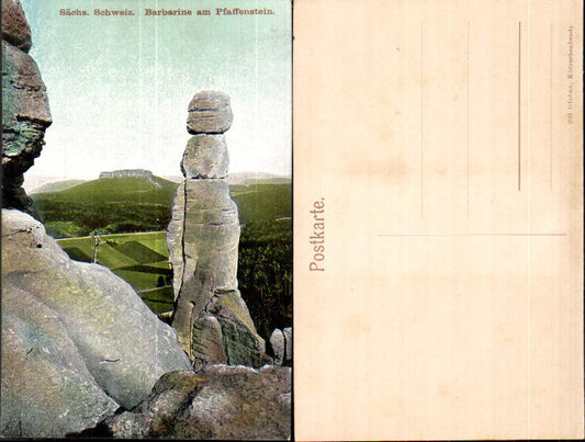 708224 Sächsische Schweiz Pfaffenstein Barbarine Königstein
