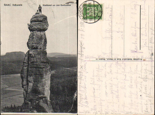 708229 Sächsische Schweiz Pfaffenstein Barbarine Königstein