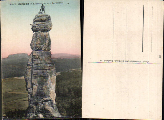 708231 Sächsische Schweiz Pfaffenstein Barbarine Königstein