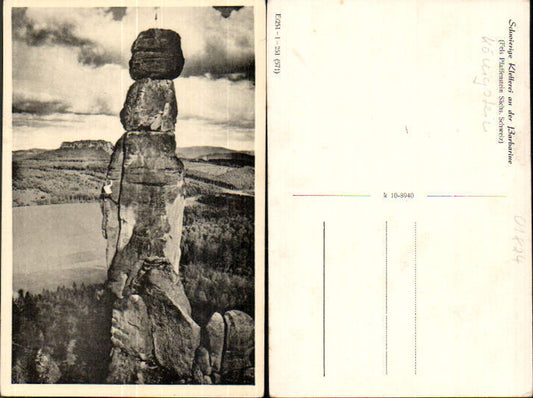 708235 Sächsische Schweiz Pfaffenstein Barbarine Königstein