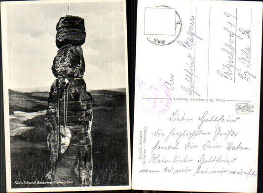 708238 Sächsische Schweiz Pfaffenstein Barbarine Königstein