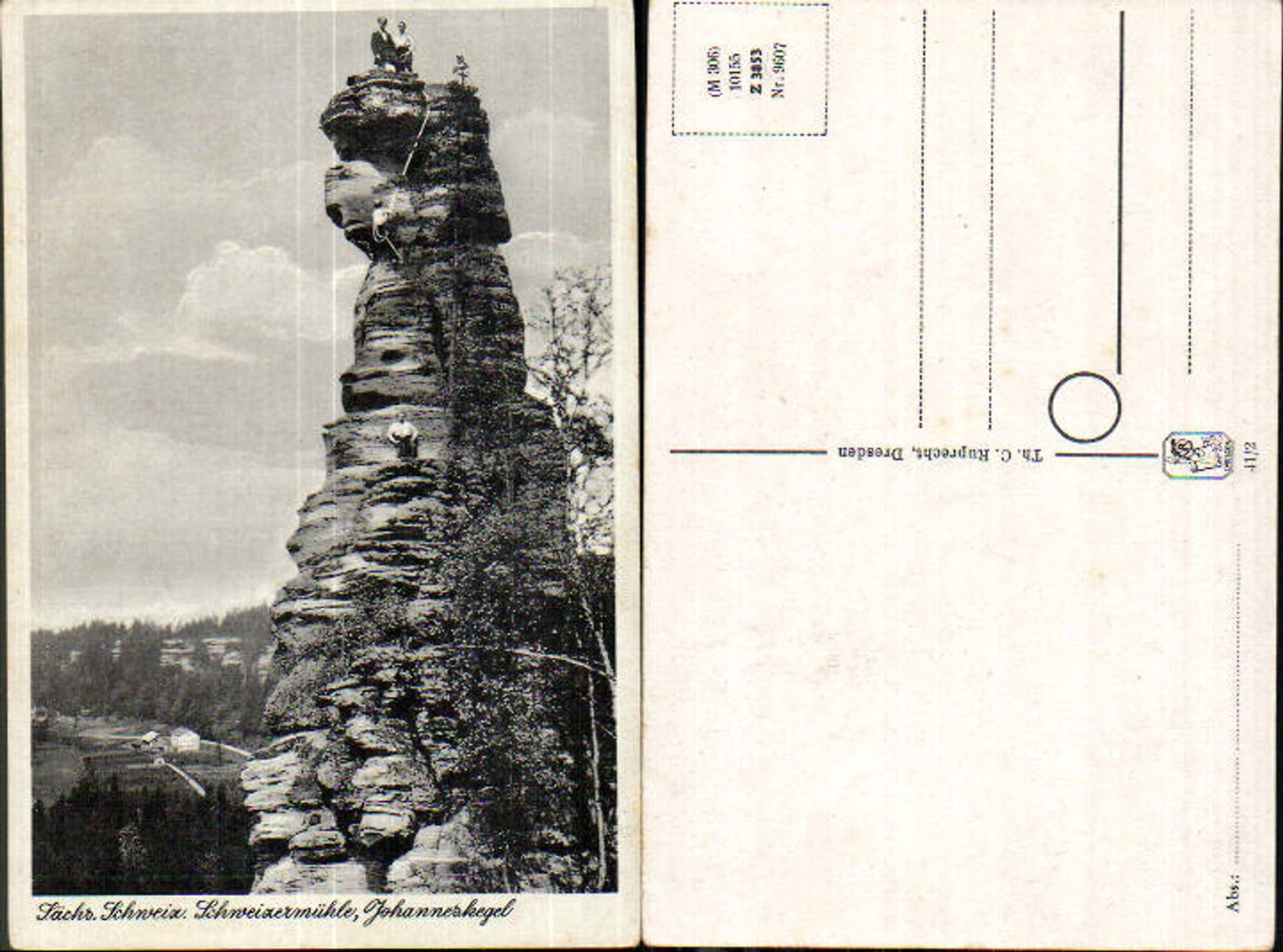 708244 Sächsische Schweiz Pfaffenstein Barbarine Königstein