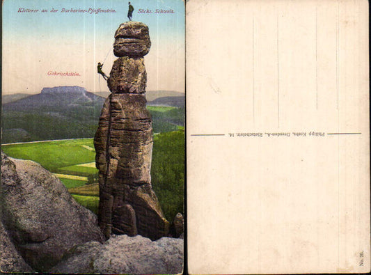 708247 Sächsische Schweiz Pfaffenstein Barbarine Königstein