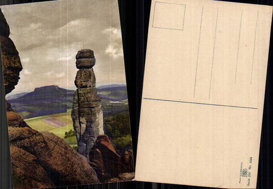 708252 Sächsische Schweiz Pfaffenstein Barbarine Königstein Photochromie Ostermaier Nenke