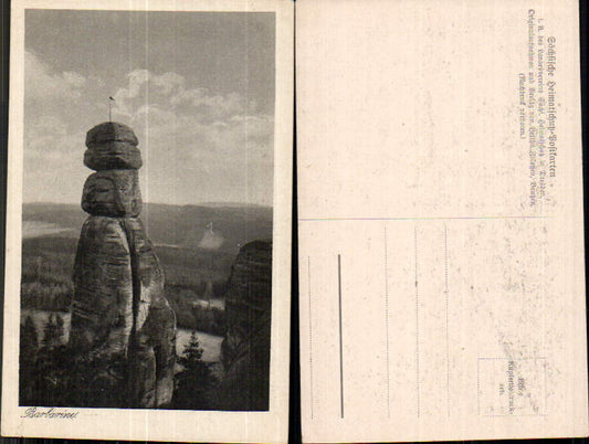 708255 Sächsische Schweiz Pfaffenstein Barbarine Königstein