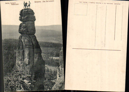 708261 Sächsische Schweiz Pfaffenstein Barbarine Königstein