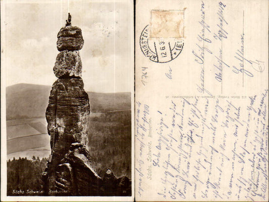 708269 Sächsische Schweiz Pfaffenstein Barbarine Königstein