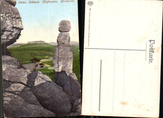 708273 Sächsische Schweiz Pfaffenstein Barbarine Königstein