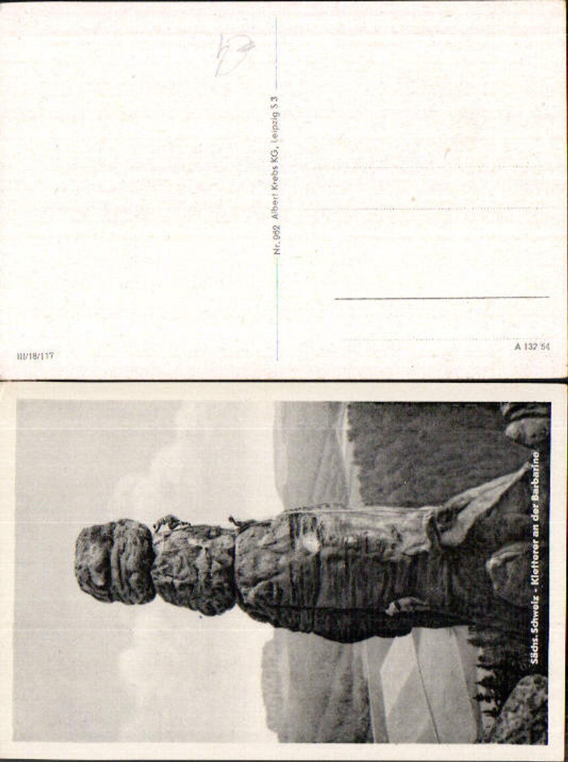 708279 Sächsische Schweiz Pfaffenstein Barbarine Königstein
