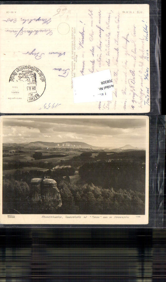 708308 Walter Hahn 13196 Elbsandsteingebirge Rathen Schandau Schrammsteine