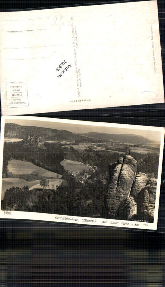 708309 Walter Hahn 11562 Elbsandsteingebirge Mönchstein Rathen Schandau