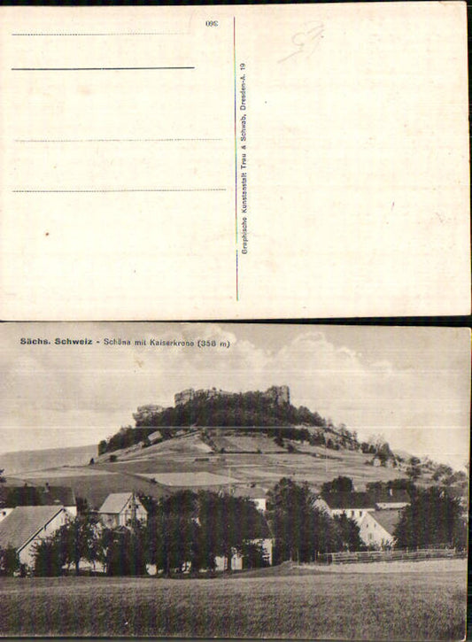 708310 Sächsische Schweiz Rathen Königstein Schöna Kaiserkrone