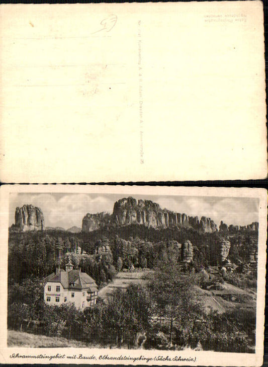 708313 Sächsische Schweiz Rathen Königstein Schrammsteingebiet Baude