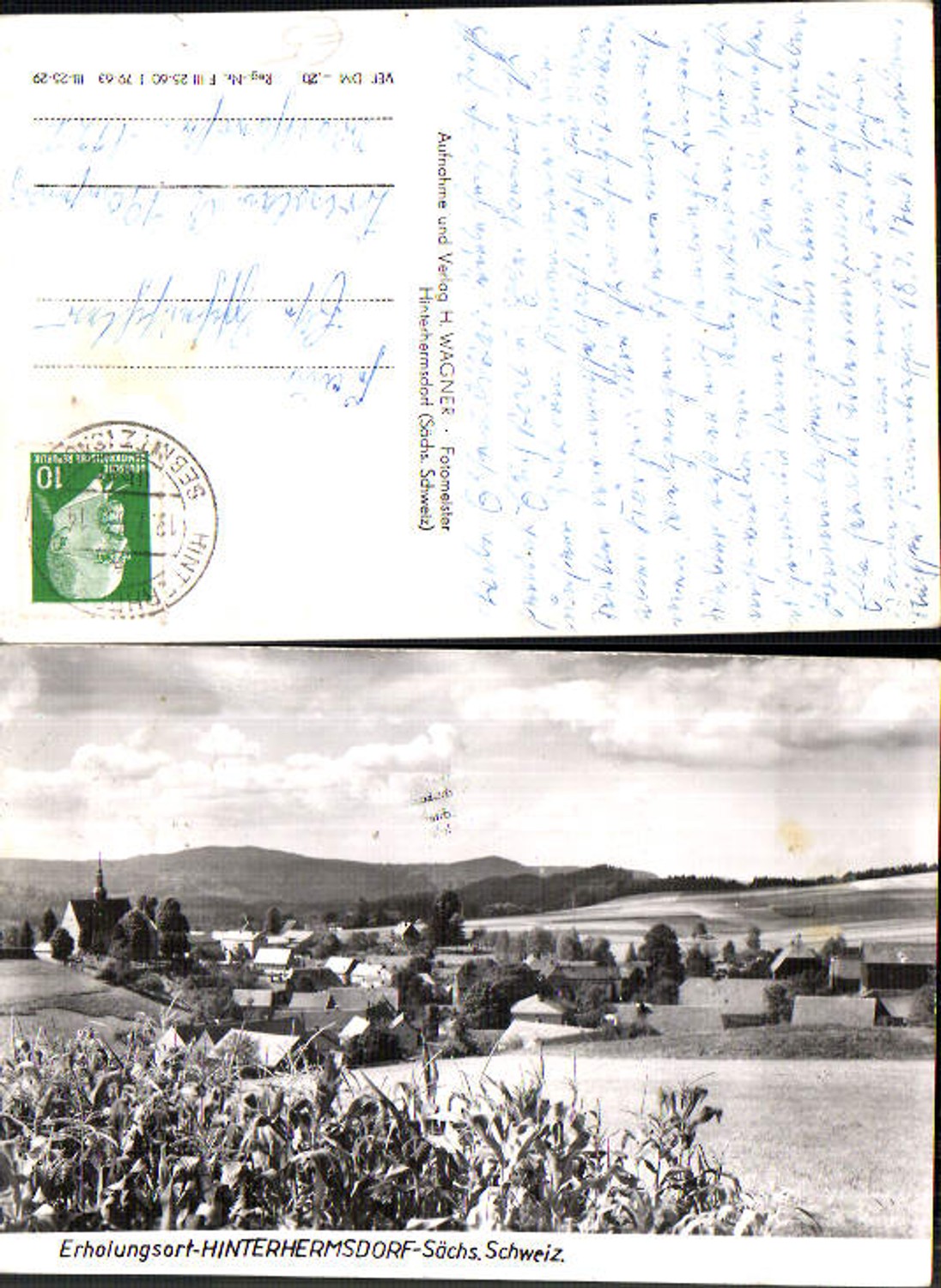 708323 Sächsische Schweiz Rathen Königstein Hinterhermsdorf