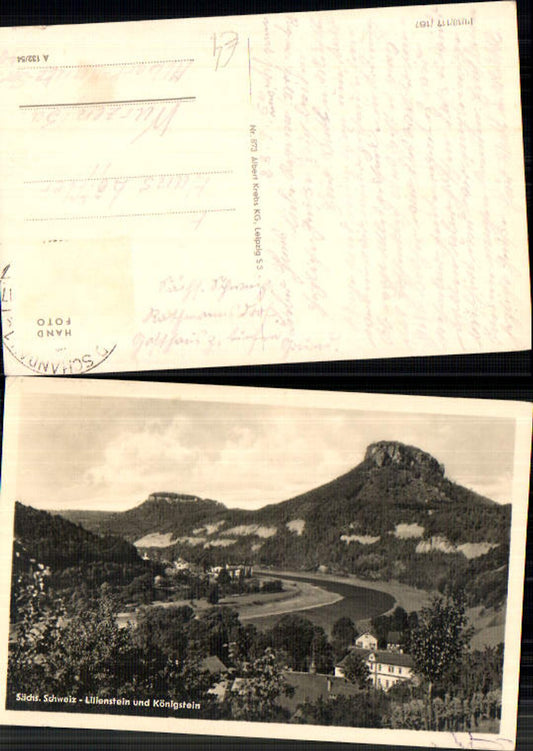 708328 Sächsische Schweiz Rathen Königstein Lilienstein