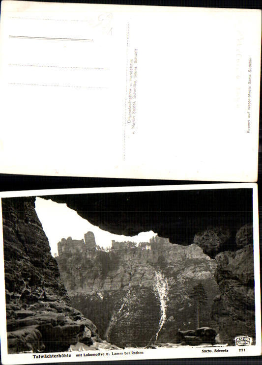 708330 Sächsische Schweiz Rathen Talwächterhöhle pub Martin Seidel 221
