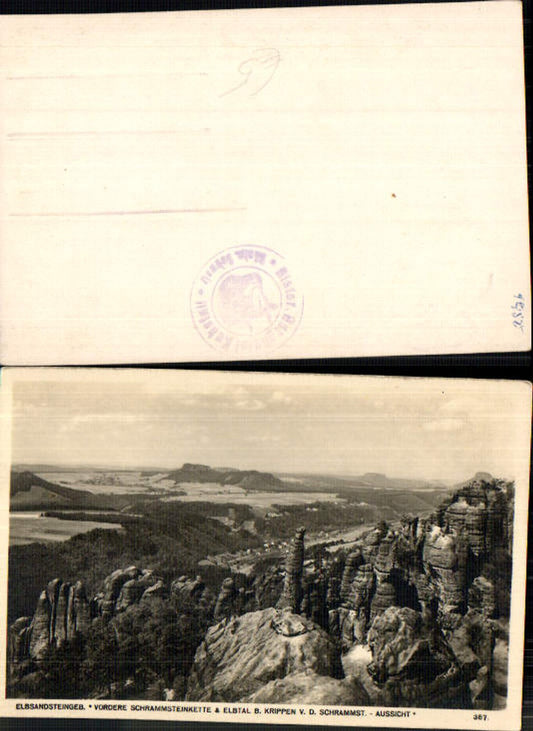 708332 Sächsische Schweiz Rathen Königstein Schrammsteine