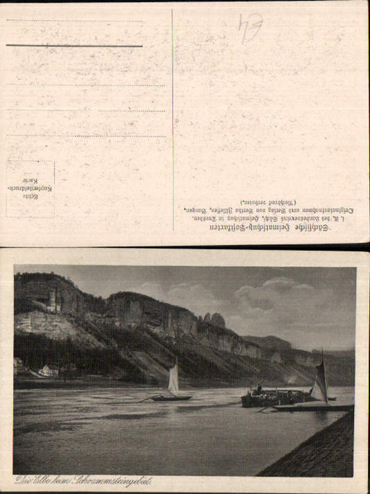 708336 Sächsische Schweiz Rathen Königstein Schrammsteine Elbe Dampfer