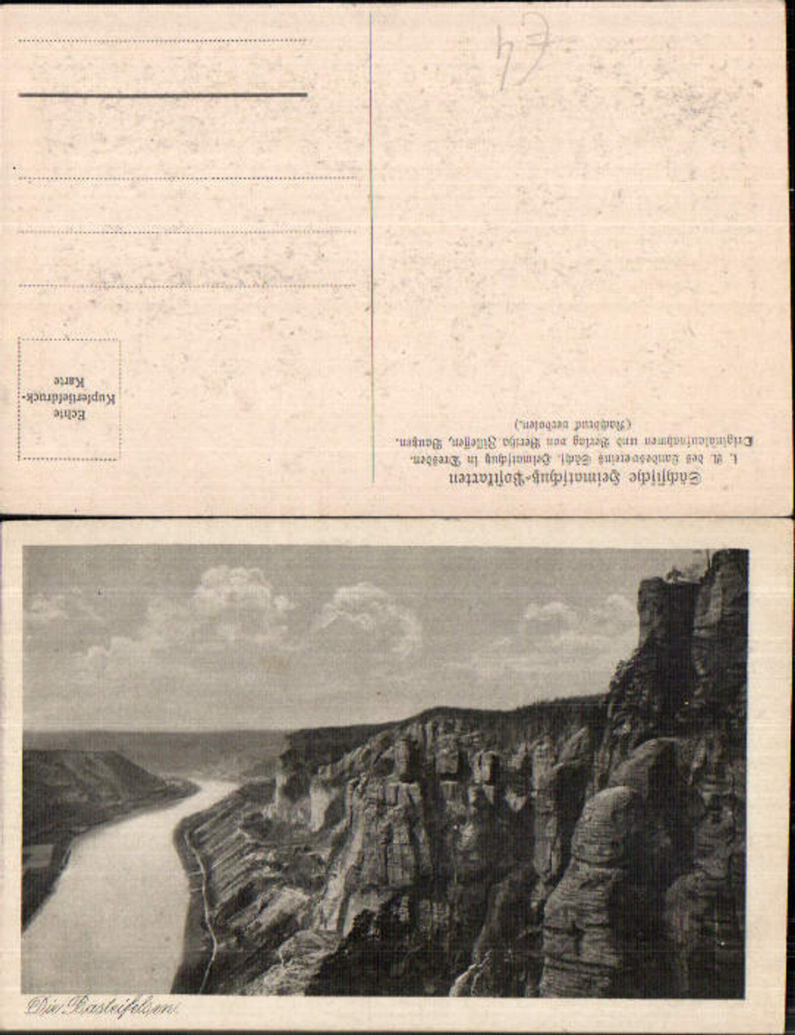 708337 Sächsische Schweiz Rathen Königstein Bastei
