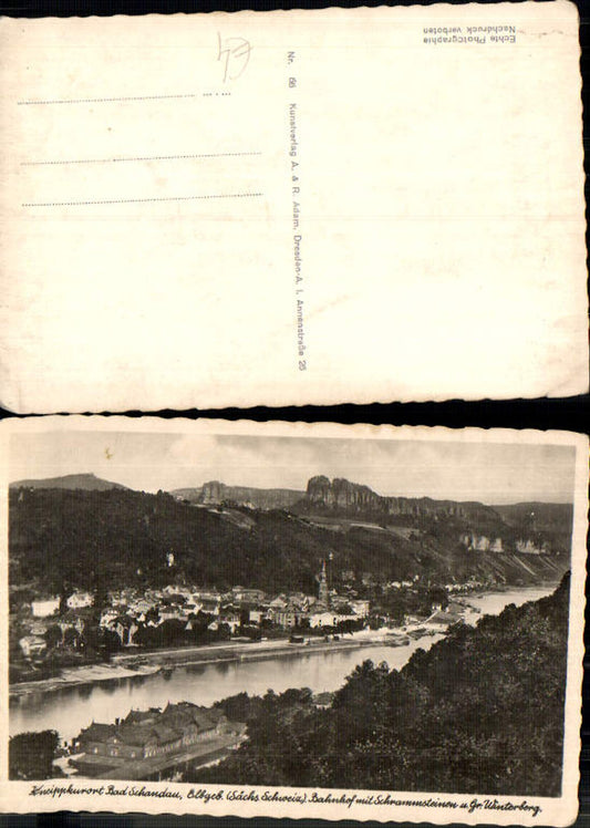 708340 Sächsische Schweiz Rathen Königstein Schandau Bahnhof
