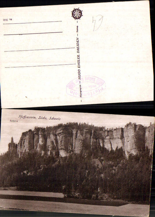 708341 Sächsische Schweiz Rathen Königstein Pfaffensteine Barbarine