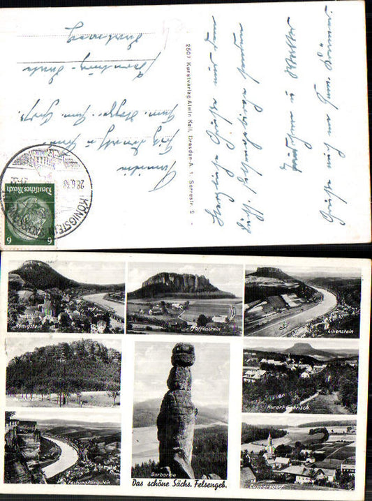 708344 Sächsische Schweiz Rathen Königstein Barbarine Cunnersdorf Gohrisch
