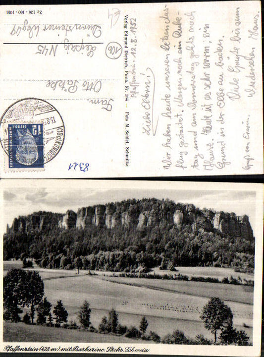 708349 Sächsische Schweiz Rathen Königstein Pfaffenstein Barbarine