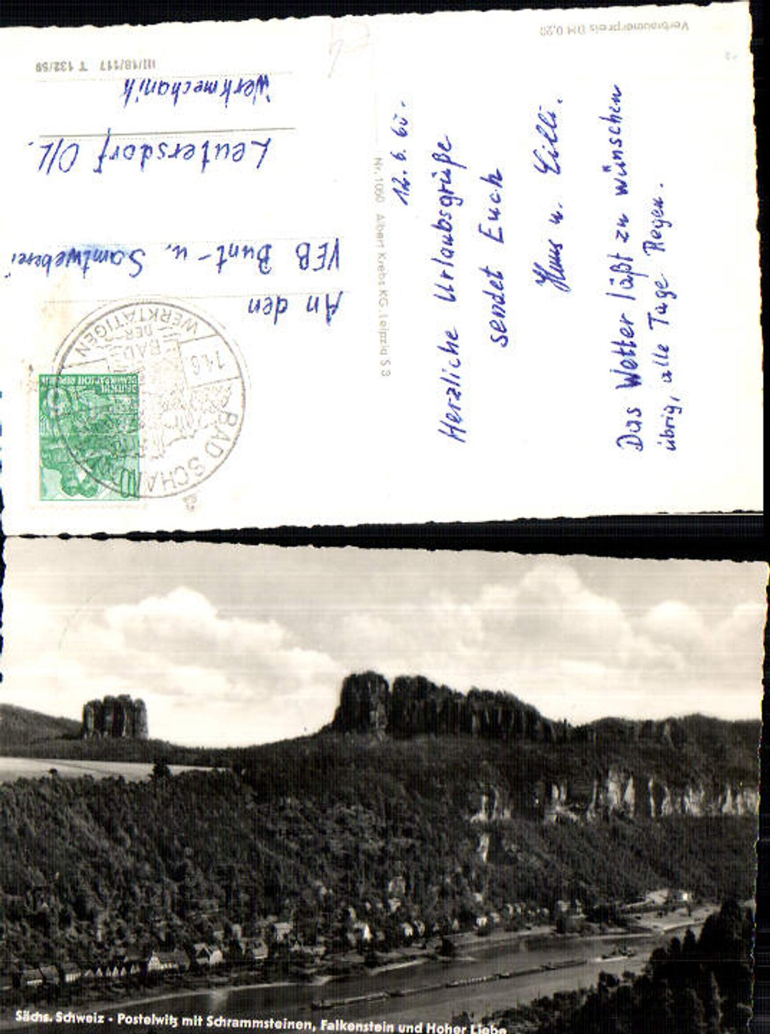 708353 Sächsische Schweiz Rathen Königstein Postelwitz Falkenstein