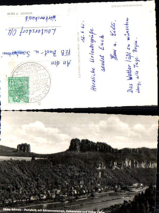 708353 Sächsische Schweiz Rathen Königstein Postelwitz Falkenstein