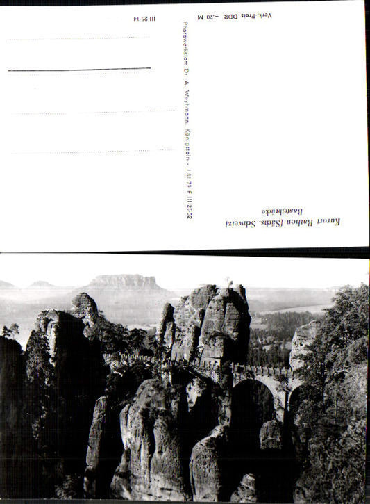 708359 Sächsische Schweiz Rathen Königstein Bastei Basteibrücke