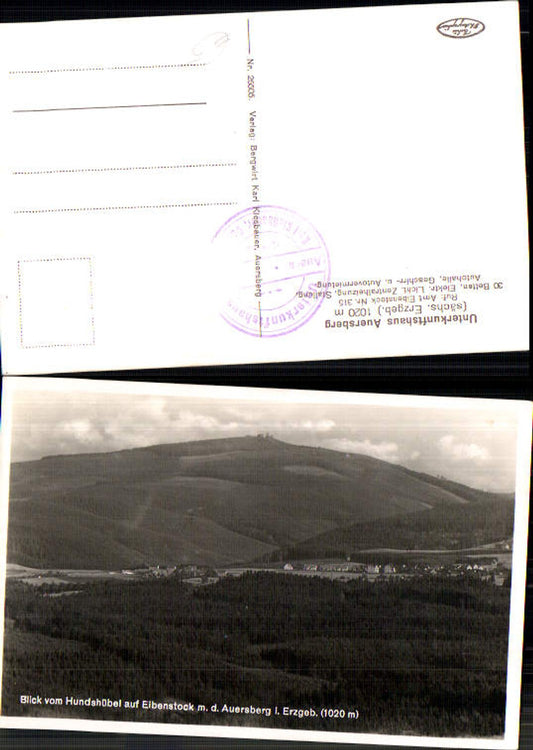 708363 Auersberg Erzgebirge Eibenstock
