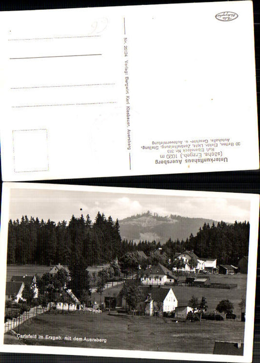 708364 Auersberg Erzgebirge Eibenstock Carlsfeld