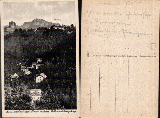 708366 Sächsische Schweiz Rathen Königstein Schrammsteine Kirnitzschtal