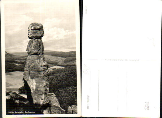 708372 Sächsische Schweiz Königstein Barbarine Pfaffenstein