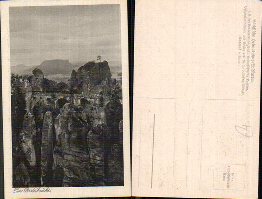 708380 Sächsische Schweiz Königstein Bastei Basteibrücke