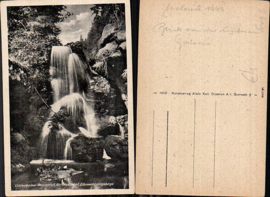 708392 Sächsische Schweiz Königstein Lichtenhainer Wasserfall