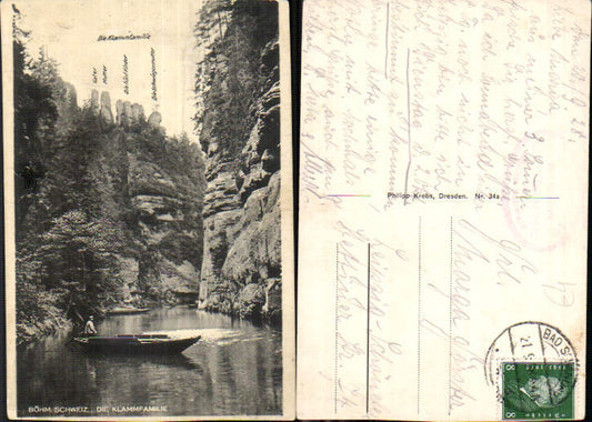 708395 Böhmen Böhmische Schweiz Edmundsklamm Hrensko