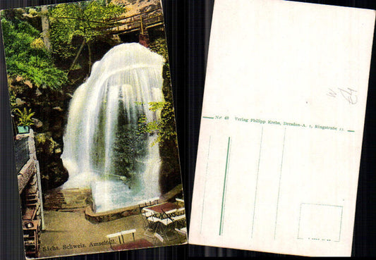 708396 Sächsische Schweiz Königstein Amselfall Rathen