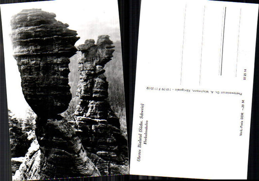 708397 Sächsische Schweiz Königstein Bielatal Herkulessäulen Gesteinsformation