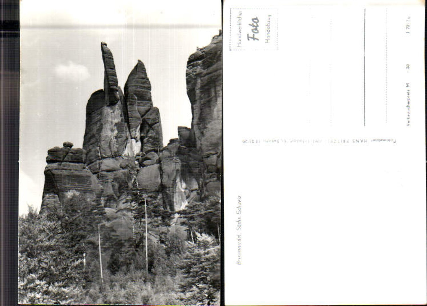 708398 Sächsische Schweiz Königstein Brosinnadel