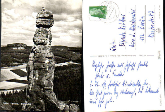 708410 Sächsische Schweiz Rathen Königstein Barbarine Pfaffenstein