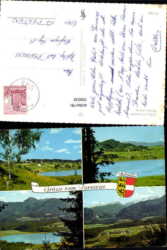 709038 Mehrbild AK Turnersee St Kanzian am Klopeinersee